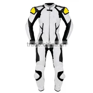 White Color Racing Wear Suits thumbnail-1