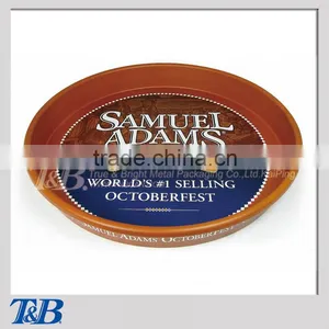Bar Hotel Company Party Shopping Mall Custom Galvanized Serving Tray thumbnail-1