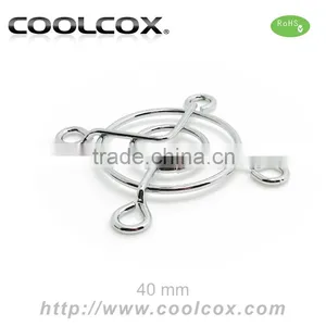 CoolCox 40mm Fan Finger Guard CCFG4CM,nichrome Material,fan Guard,RoHS Compliant thumbnail-1