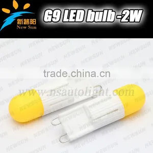 2W G9 Led Bulbs 2700K Warm White Ceramic G9 14*48mm Mini Led Bulb With CE ROHS Certificate thumbnail-1