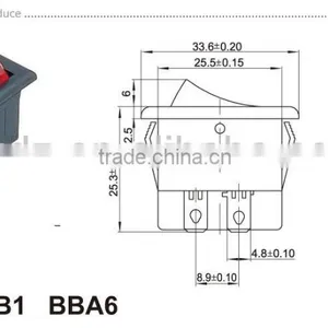 Chzjcz/rocker Switch,rocker Switch for Electrical Products With Certificate, thumbnail-4