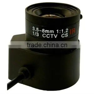 CCTV Lens Auto Iris 3.5-8mm Varifocal Camera Lens thumbnail-1