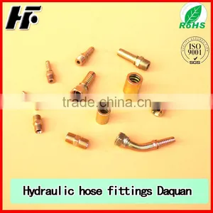 Long-term Supply of Hydraulic Hose Fittings Color Plated Connectors Hydraulic Pipe Fittings Dedicated Support to Custom thumbnail-1
