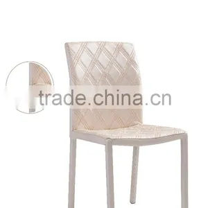 Dinning Chair With PU and High Rebound Sponge and Foam and Iron Legs thumbnail-4