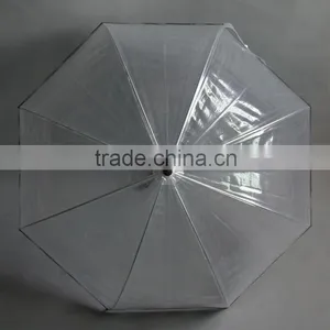 High Quality Printed Dome Clear Kids Umbrella thumbnail-6