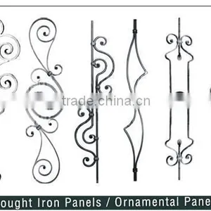 2016 Artistic Iron Component, Ornamental Wrought Iron Panels thumbnail-6