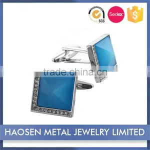Top Quality Humanized Design Cheap Prices Sales Wholesale Crystal Cufflinks thumbnail-2