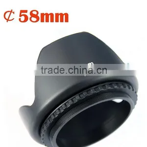 Hot Selling Flower Petal Camera Lens Hood 58mm thumbnail-1