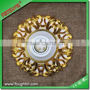 E27 Lamp Holder Big Base Golden Flower Type Electrical Lamp Holder Bracket thumbnail-2