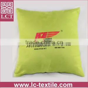 Wholesale Made of High Quality Suede Nap Fabric Handmade Square Cushion With Invisible Zipper Design(LCTP0088) thumbnail-1