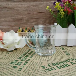 Clear Ice Shot Glass Cup With Handle for Liqueur (feeling Icy) thumbnail-2