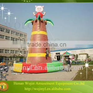 Hot Sale Cheaper Inflatable Mobile Climbing Wall/outdoor Climbing Walls for Children thumbnail-1