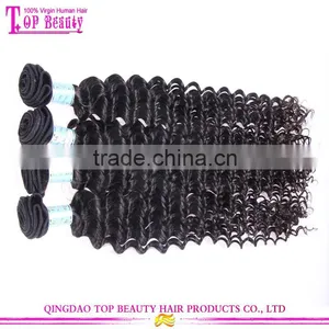 Wholesale High Quality Grade 7a Peruvian Deep Curly Wavy Hair 100% Virgin Peruvian Curly Hair thumbnail-5