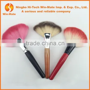 Flower Colored Shaving Nylon Hair&wood Handle Professional Make Up Brush thumbnail-2
