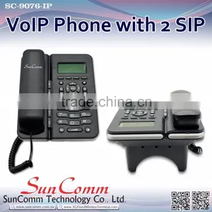 SC-9076-PE Cost Effective VoIP Phone With PoE 2 SIP Account thumbnail-6