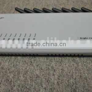 8-Port GSM VoIP Gateway 8 SIM Card With H-323&SIP for Call Termination (SMS Support)) thumbnail-1
