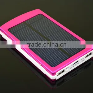 CE RHOS FCC 2014 New Fashion Solar Power Portable Solar Charger Fast Mobile Charger 5000mah thumbnail-3