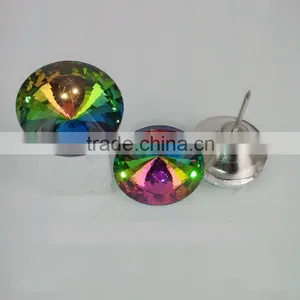 New Arrival OEM Quality Rhinestone Fashion Button Wholesale thumbnail-3
