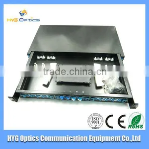 48 Port lc Fiber Optic Patch Panel for Fiber Solution thumbnail-1