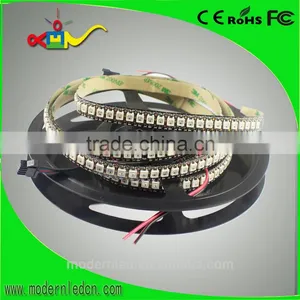 Waterproof IP65 IC WS2812B Led Strip Smd 5050 Ws2812b 144 Led Pixel Strip Dc5v Led Strip thumbnail-3