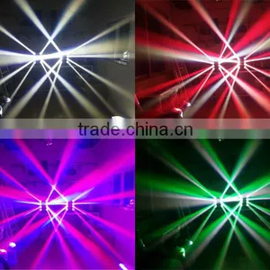 Professional Stage Disco DJ Wedding Party MARQ Lighting Ray Tracer Quad 8pcs 10W 12W RGBW 4in1 LED Spider Beam Moving Head thumbnail-5