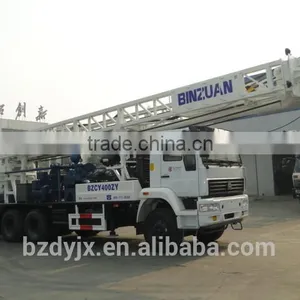 Exported to Senegal 400m Full Hydraulic Truck Mounted Water Well Drilling Rig thumbnail-3