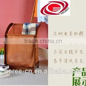 High Quality Bamboo Laundry Storage Basket for Home Use thumbnail-4