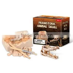 Prehistoric Animal Skull Dig Kit, 6 Assorted thumbnail-1