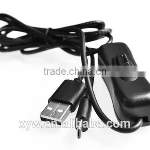 Raspberry Pi Power Cable With Switch ON/OFF Button Micro USB Charging Cable for Banana PI Raspberry Pi thumbnail-2
