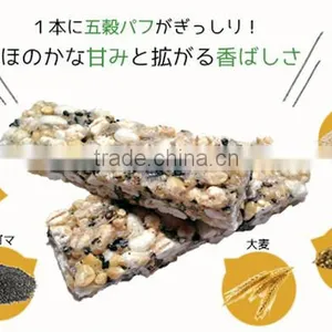 UNIMAT 5 Grains Stick Serial Bar Health Food Nutrients Made in Japan thumbnail-2