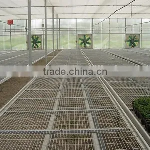 Greenhouse Metal Mesh Panel Seedbed Benches thumbnail-1