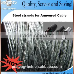 ASTM A475 5/16 Messenger Wire Steel Wire Strand thumbnail-3