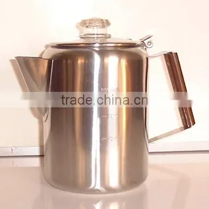 Kitchen Set 6L Stainless Steel Coffee & Tea Pot & Water Kettle With Handle thumbnail-1