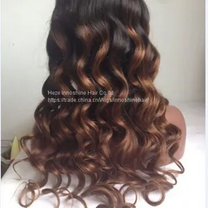 Remy Hair 100% Human Hair Full Lace Wig Lace Front Wig for Beautiful Women thumbnail-1
