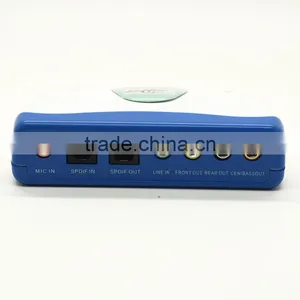 Mini Usb 7.1 Optical Sound Card Compatiable Win98SE,ME 2000,XP,MAC OS 9.1 VISTA thumbnail-1