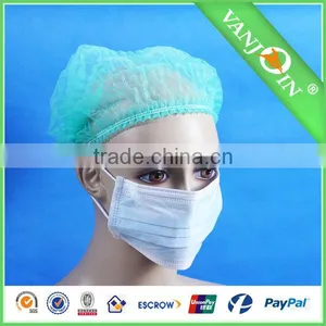 Medical Nonwoven Disposable Pleated Earloop Face Masks thumbnail-1