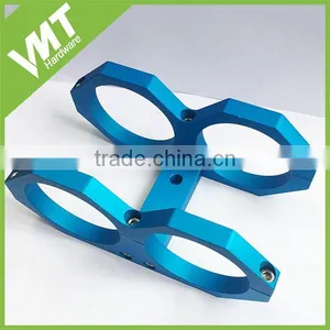 VMT Racing Dual Double Aluminum Fuel Pump Mounting Bracket thumbnail-2