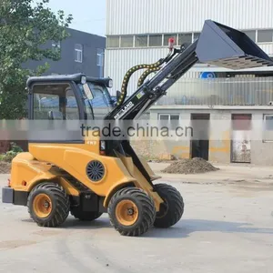 W6FD08 Compact Backhoe Loader Small Wheel Loader With CE thumbnail-1