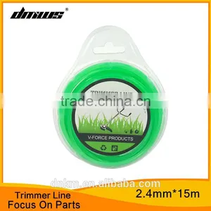 Top Garden Tool Line Parts 2.4mm*15m Nylon Star Trimmer Line thumbnail-1