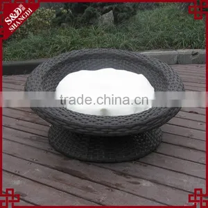 Pet Supply Wholesale Newest Patio Wicker Round Pet Bed thumbnail-1
