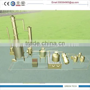 Energy Saving Type Waste Engine Oil or Used Black Oil Refinery Negative Pressure Distillation Plant thumbnail-5