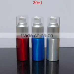 Wholesale 20ml-300ml Empty Cosmetic Packaging Aluminum Bottle Lotion Bottle Shampoo Alumimum Pump Bottle thumbnail-2