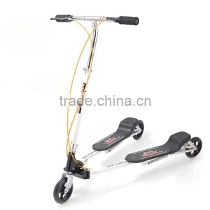 Good Quality!!!large Adult Frog Kick Scooter 3 Wheels Patinete de Adulto thumbnail-1