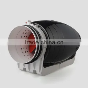 150mm 2 Rotate Speed Supper Silent Inline Duct Fan thumbnail-1