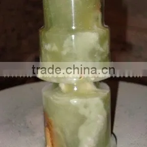 EXPORT QUALITY Modern Style ONYX CANDLE HOLDERS STANDS thumbnail-3