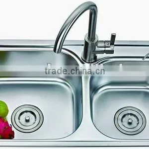 2013 New Double Bowl Kitchen Sink thumbnail-1