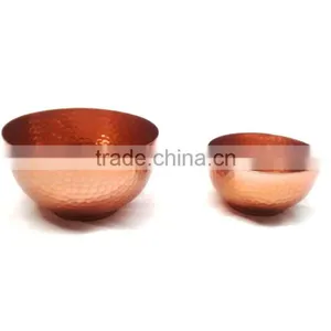 New Design Low Cost Hammered Copper Bowl thumbnail-2