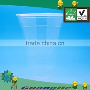 PLA Cold Drinking Clear Plastic Cup/ Biodegradable Ice Cream Cups thumbnail-3
