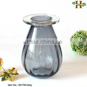 Mouthblown Quality New Products Decorative Glass Vase thumbnail-1