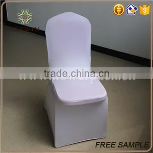 Cheap Plain Standard Size White Chair Cover thumbnail-1